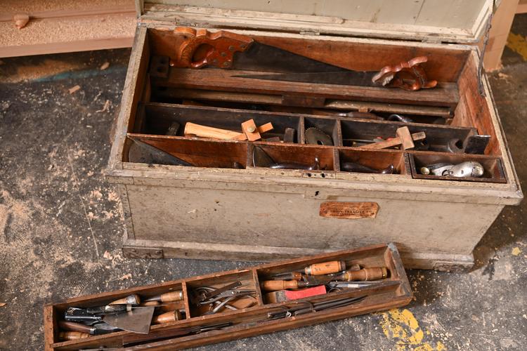 The contents of the chest